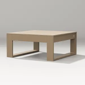 POLYWOOD Latitude Square Coffee Table