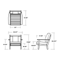 Thumbnail for Prairie Deep Seating Chair