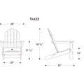 Thumbnail for Cape Cod Folding Adirondack