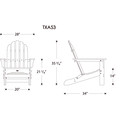 Thumbnail for Cape Cod Folding Adirondack