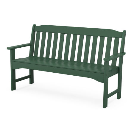 POLYWOOD Country Living 60" Garden Bench in Green