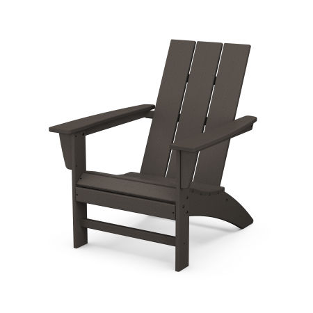 Modern Adirondack Chair in Vintage Finish