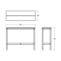Thumbnail for Studio Balcony Bar Table