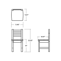 Thumbnail for Toddler Lakeside Dining Chair
