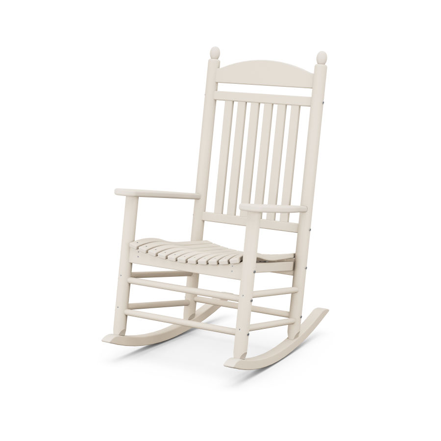 POLYWOOD Jefferson Rocking Chair in Sand