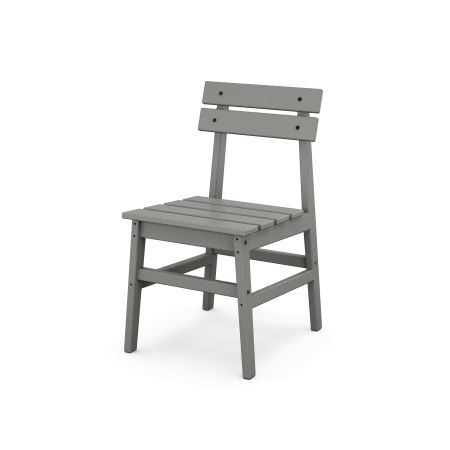 POLYWOOD Modern Studio Plaza Chair in Slate Grey