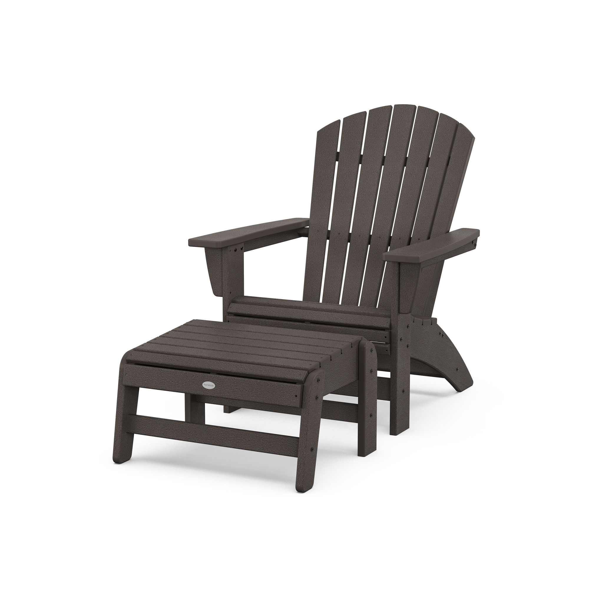 Black adirondack cheap chairs polywood