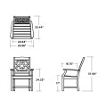Thumbnail for Chinoiserie Dining Arm Chair