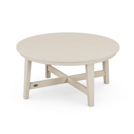 Newport 36" Round Coffee Table in Sand