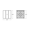 Thumbnail for Chippendale Umbrella Stand Accent Table