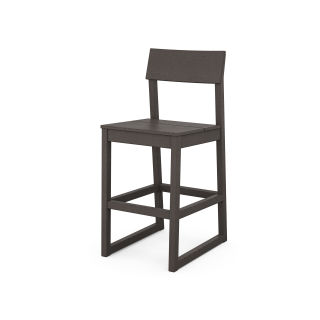 POLYWOOD EDGE Bar Side Chair in Vintage Finish