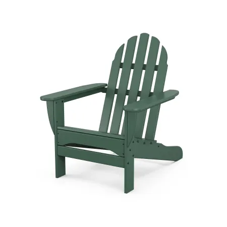 POLYWOOD Classics Adirondack Chair in Green