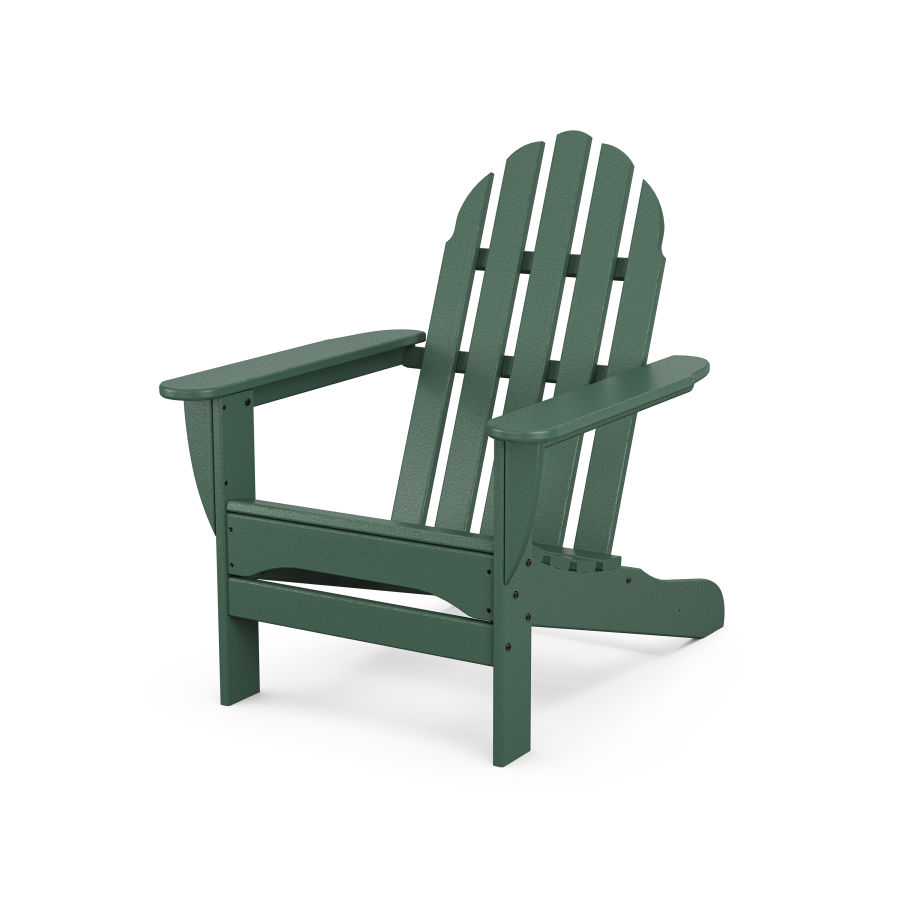 POLYWOOD Classic Adirondack Chair in Green