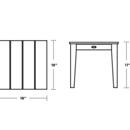 Newport 18" End Table