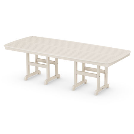 Nautical 44" x 96" Dining Table in Sand