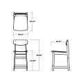 Thumbnail for Modern Studio Urban Counter Chair