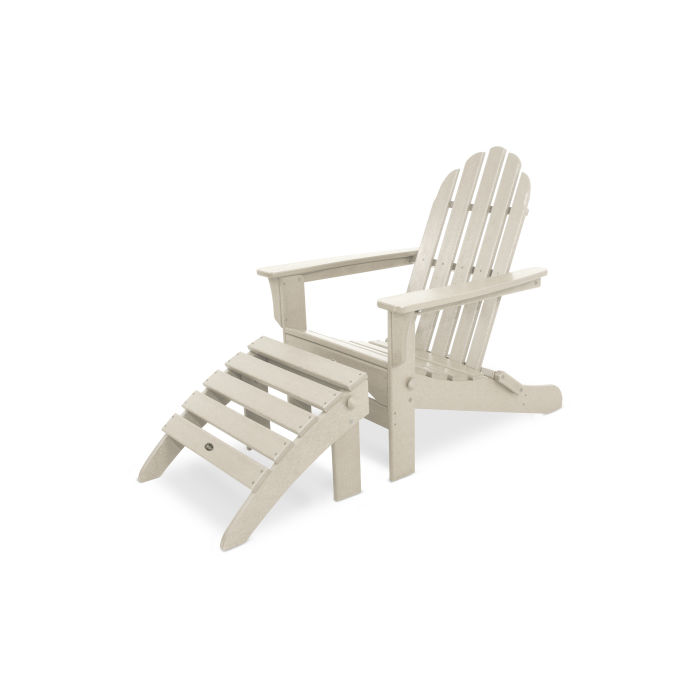 Cape Cod 2-Piece Folding Adirondack Seating Set