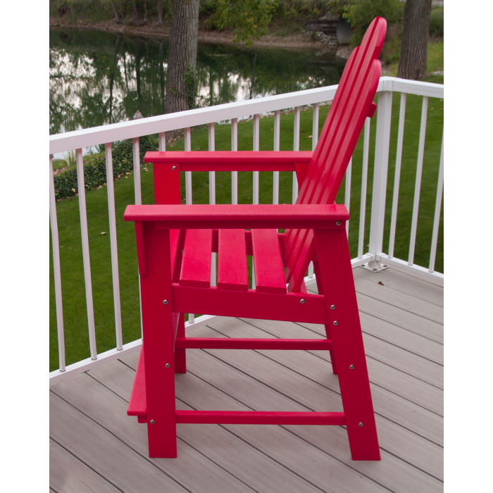 POLYWOOD Long Island Counter Chair