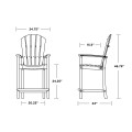 Thumbnail for Palm Coast Counter Chair