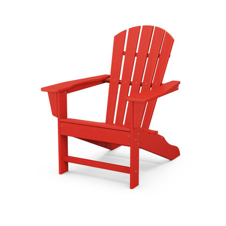 POLYWOOD Palm Coast Adirondack in Sunset Red