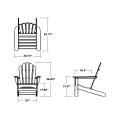 Thumbnail for Monterey Bay Adirondack Chair