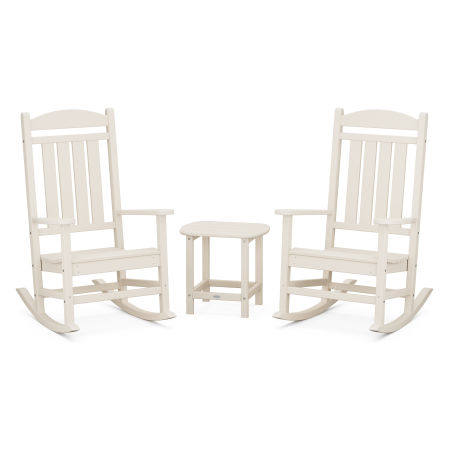 Presidential Rocking Chair 3-Piece Set in Sand