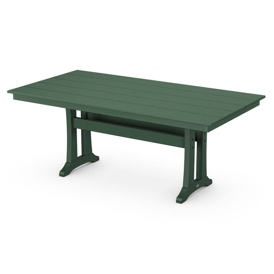 POLYWOOD 37" x 72" Dining Table in Green