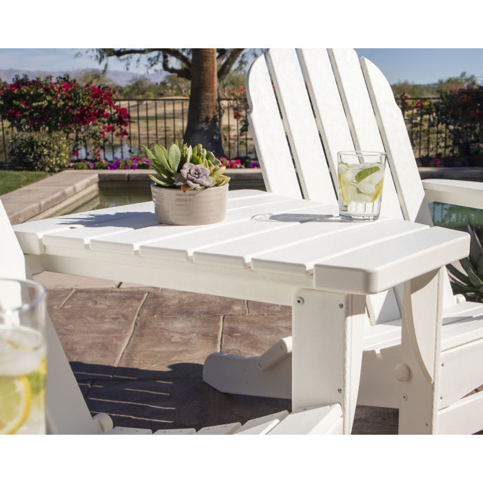 POLYWOOD Classic Series Angled Adirondack Connecting Table