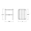 Thumbnail for Two Shelf Side Table