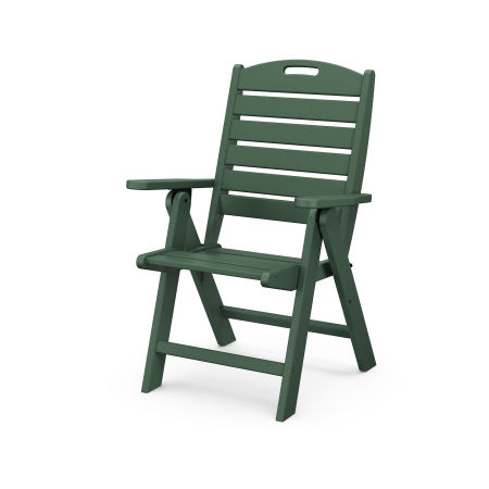 Nautical Highback Chair in Green
