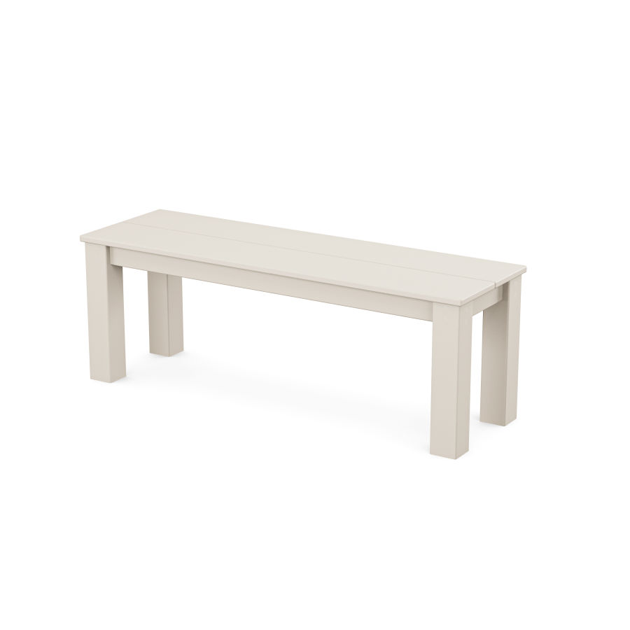 POLYWOOD Studio Parsons 48” Bench in Sand