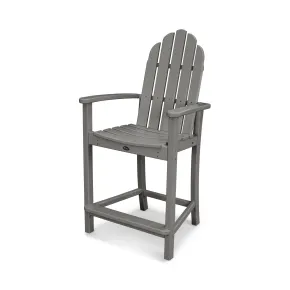 POLYWOOD Classic Adirondack Counter Chair