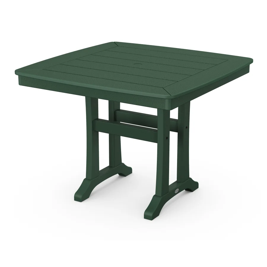 POLYWOOD 37" Dining Table in Green