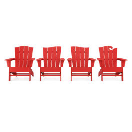 Wave discount adirondack chair