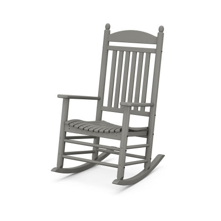 Jefferson Rocking Chair in Slate Grey