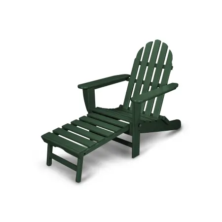 POLYWOOD Classics Ultimate Adirondack Chair in Green