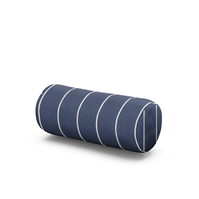 POLYWOOD Outdoor Bolster Pillow in Pencil Navy