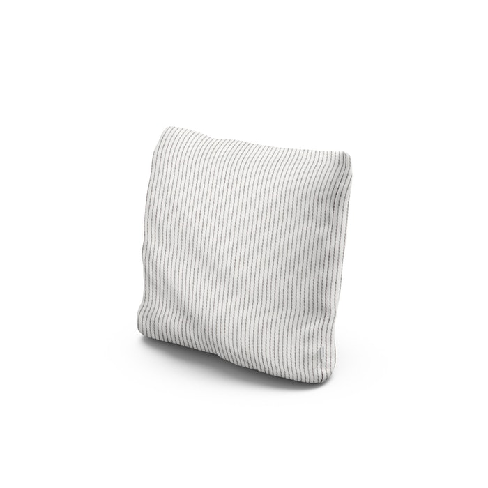 16" Outdoor Throw Pillow in Linus Metal