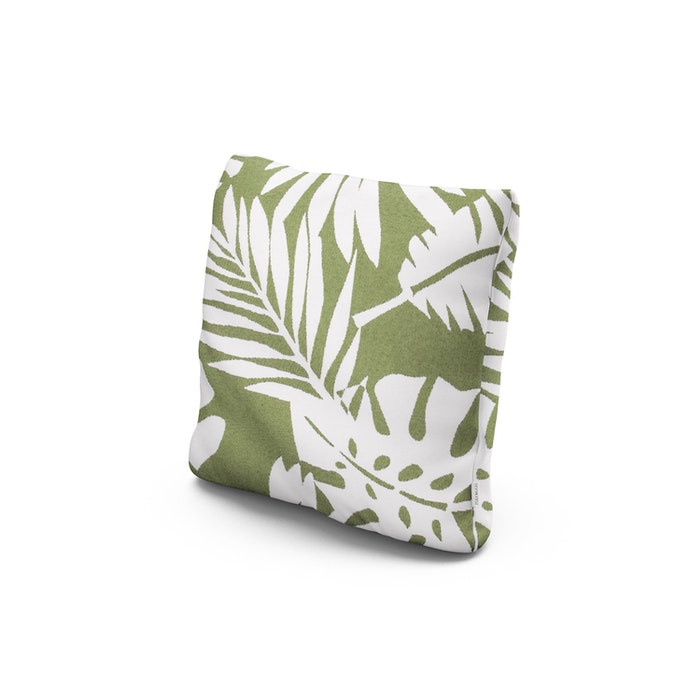 POLYWOOD 18" Outdoor Throw Pillow in Leaf Chive
