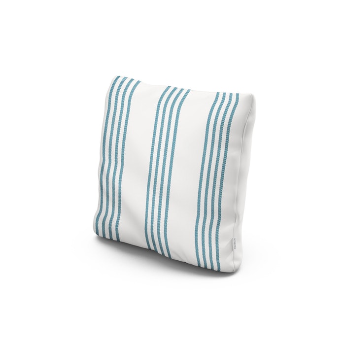 POLYWOOD 18" Outdoor Throw Pillow in Shade Lagoon