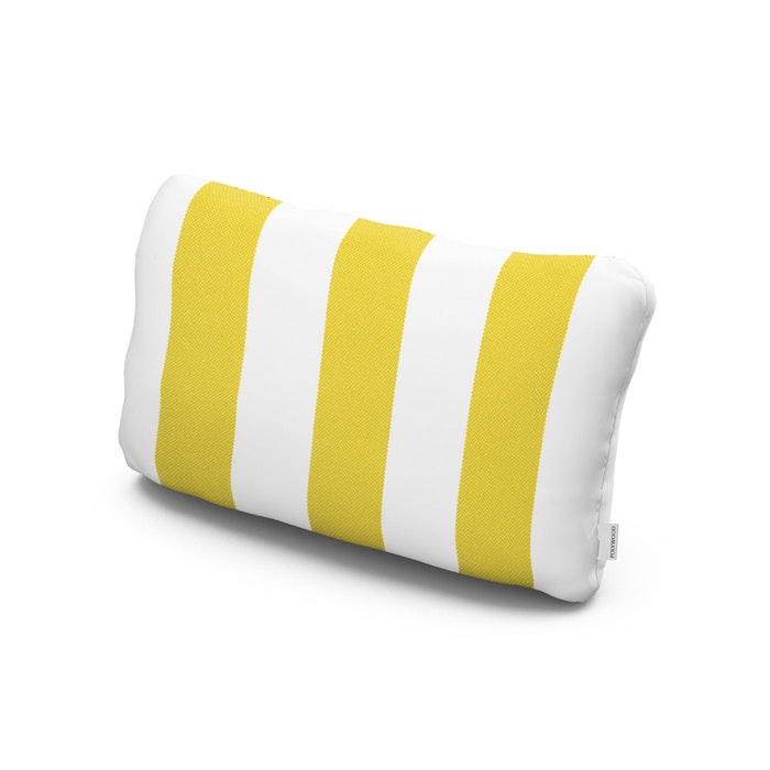 Outdoor Lumbar Pillow in Montdor Canary