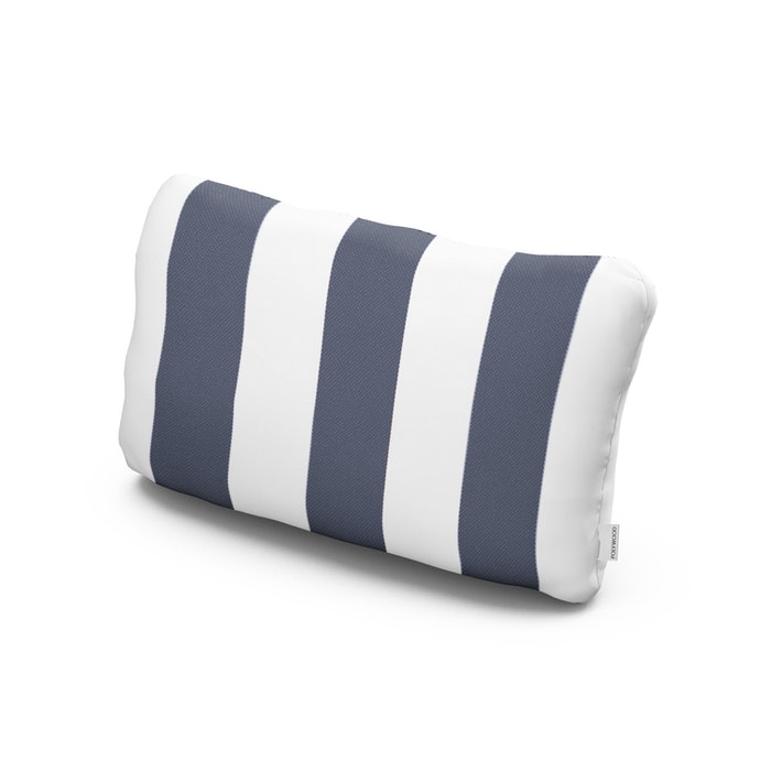 Outdoor Lumbar Pillow in Montdor Navy