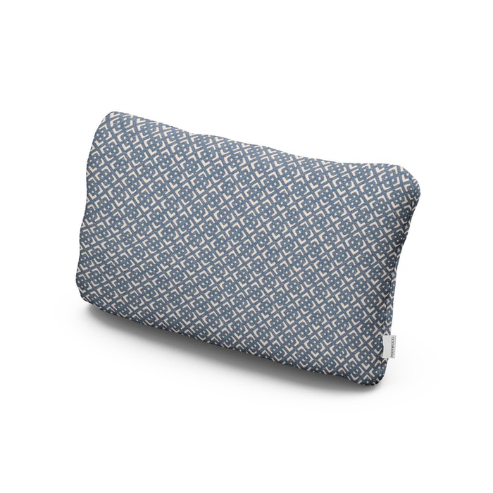 POLYWOOD Outdoor Lumbar Pillow in Hopscotch