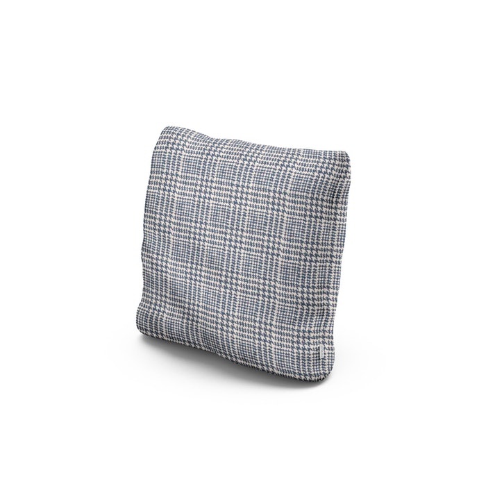 POLYWOOD 16" Outdoor Throw Pillow in Scottkins Houndstooth
