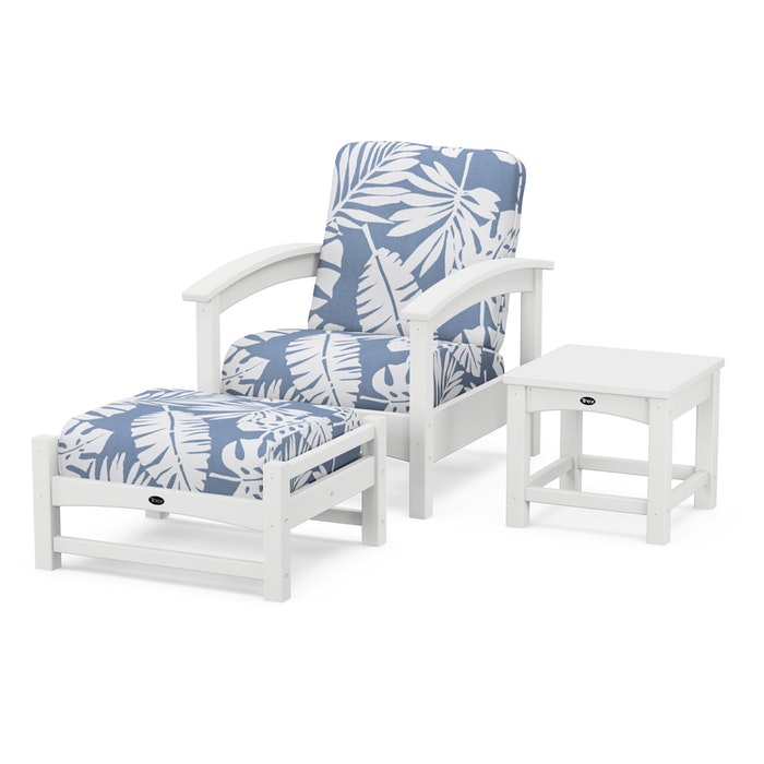 Trex Outdoor Furniture Rockport 3-Piece Deep Seating Set