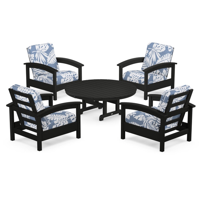 Trex Outdoor Furniture Rockport 5-Piece Deep Seating Set
