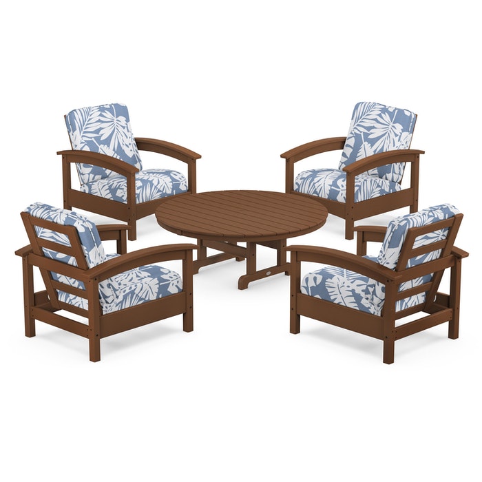 Trex Outdoor Furniture Rockport 5-Piece Deep Seating Set