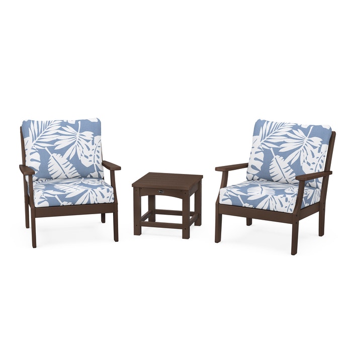 Trex Outdoor Furniture Yacht Club 3-Piece Deep Seating Set