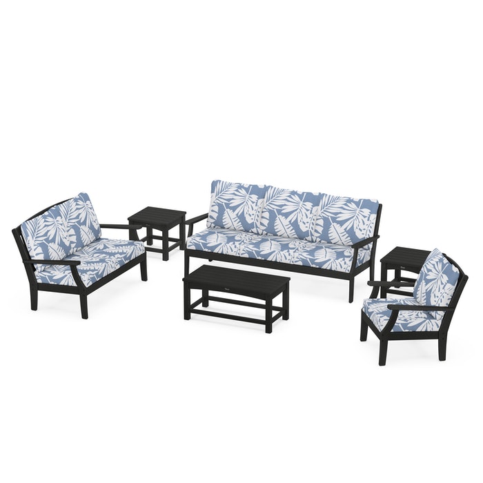 Trex Outdoor Furniture Yacht Club 6-Piece Deep Seating Set