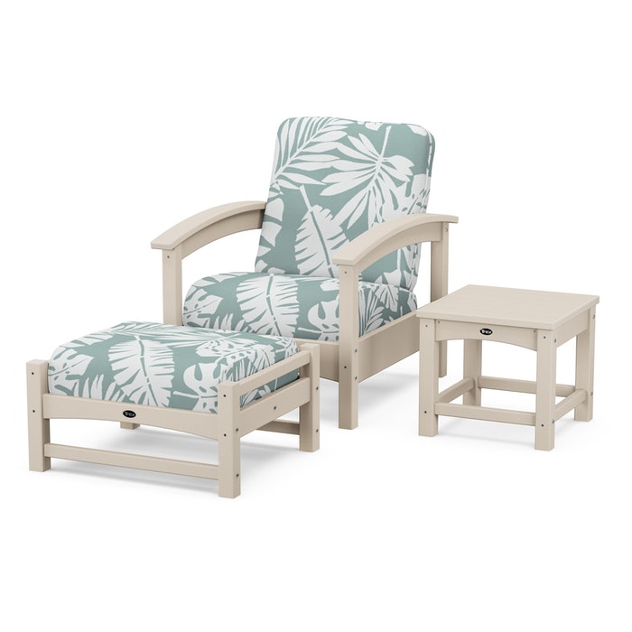Trex Outdoor Furniture Rockport 3-Piece Deep Seating Set
